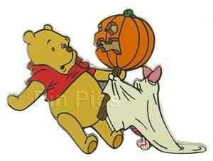 Disney Auctions - Halloween Pooh & Piglet 2003