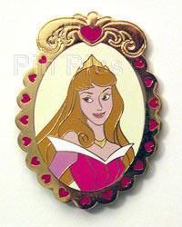 Disney Auctions - Aurora - Heart Frame - P.I.N.S.