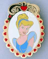 Disney Auctions - Cinderella - Heart Frame - P.I.N.S.