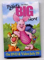 Button - Piglet's Big Movie DVD release