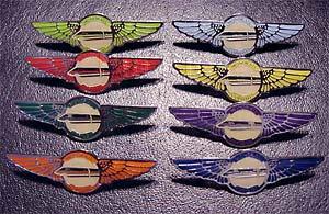 Bootleg - Monorail Co-Pilot Wings (Silver)