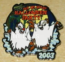 WDW - Chip & Dale - Ghost Costume - Mickeys Not So Scary Halloween Party 2003