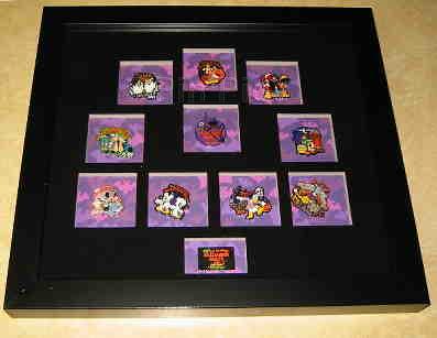 WDW - Mickeys Not So Scary Halloween Party 2003 - Framed Set