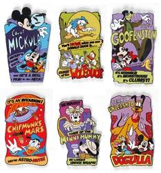 Disney Auctions - Halloween Poster Set (6 pins)