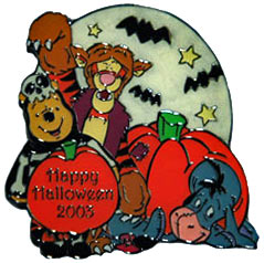 UK Pooh, Tigger and Eeyore Halloween 2003