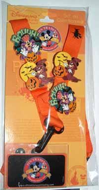 DLRP - Pin Trading Starter Kit Goofy and Mickey Halloween (Lanyard + 4 pins)