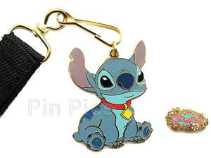 Disney Auctions - Puppy Stitch Lanyard and Ohana Pin