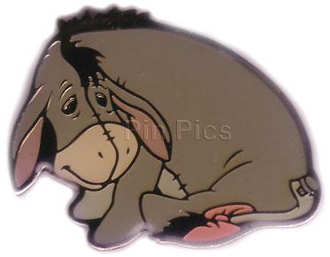 Traditional Eeyore Sitting Looking at his Tail