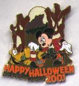 DCA - Mickey And Pluto - Halloween 2001