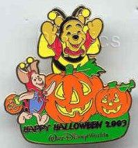 WDW - Pooh and Piglet - Bee Costume - Halloween 2003