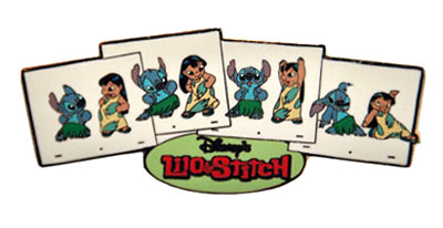Disney Auctions Lilo and Stitch Hula Dance LE Pin