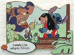 Disney Auctions - Story of Lilo and Stitch #4 Pin