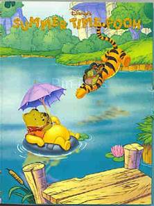 JDS - Pooh & Tigger - Summertime - Story Book - 2 Pin Set