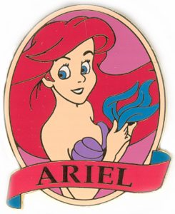 TDR - Ariel - Ports Character - From a Pin Frame Set - TDS