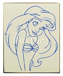 Disney Auctions - How to Draw Blue Line (Ariel)