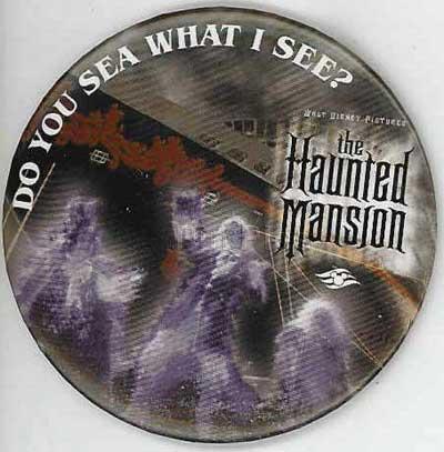 DCL - The Haunted Mansion Movie Premier Button