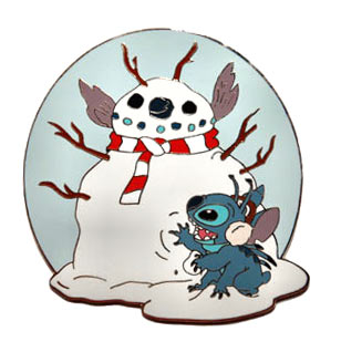 Disney Auctions - Lilo and Stitch Christmas Holiday Snowman