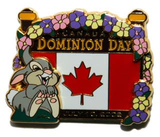 Thumper - Canadian Flag - Dominion Day