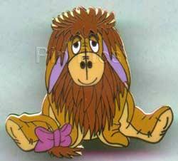 Eeyore as Cowardly Lion from the Wizard of OZ