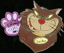 Disney Auctions - Disney Cats 2003 - Lucifer (Silver Prototype)