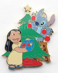 Disney Auctions - Lilo and Stitch Christmas Holiday - Pin Set #2 (Tree Trimming)