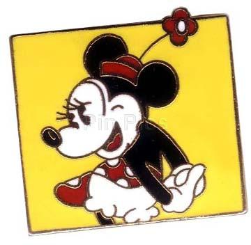 Minnie in Yellow Square