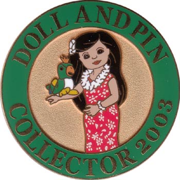Doll and Pin Collector 2003 – Tiki Room Hostess