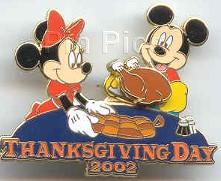 WDW - Mickey & Minnie - Thanksgiving Day 2002 - Artist Proof