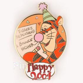 Disney Auctions - New Year's 2004 (Tigger)