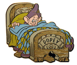 Disney Auctions - Dwarfs at Bedtime (Dopey)