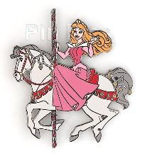 Disney Auctions - Princess Carousel Horse - Aurora Black Prototype