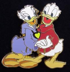 Cast Member - Fantasia 2000 Plastic Case Set (Daisy & Donald Duck as Noah's Son & Wife)