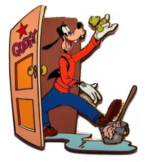 Disney Auctions - Goofy - Dressing Room Door