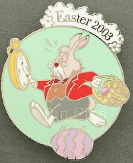 Disney Auctions - Easter 2003 - White Rabbit (Silver Prototype)