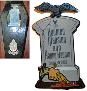 WDW - Tombstone Haunted Mansion - Thank You Gift - 999 Happy Haunts Ball 2003 - Box