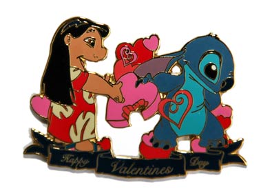 Disney Auctions - Happy Valentines Day (Lilo and Stitch)