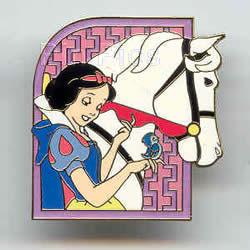 Snow White and Astor - Princesses With Their Horses