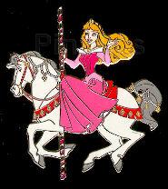 Disney Auctions - Princess Carousel Horse - Aurora Silver Prototype