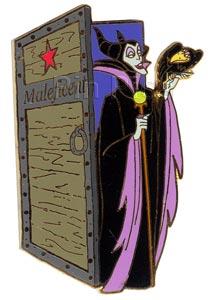 Disney Auctions - Maleficent and Diablo - Sleeping Beauty - Dressing Room Door