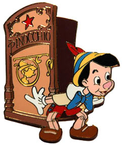 Disney Auctions - Pinocchio - Dressing Room Door