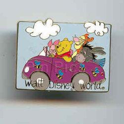 WDW - Pooh, Eeyore, Tigger & Piglet - Pooh and Gang in Car