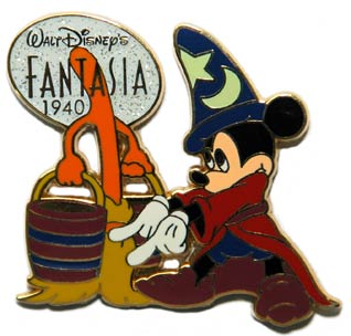M&P - Sorcerer Mickey & Broom - Fantasia - Filmography Collection 2004