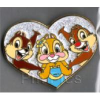 JDS - Chip, Dale & Clarice - Sparkle Heart - White Day 2004 