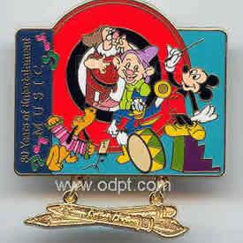 WDW - Pluto, Donald, Mickey, Dopey, Doc - 80 Years of Music - Artist Choice - Lights, Camera, Pins! #19