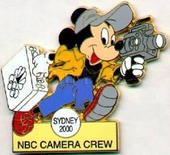Bootleg - Sydney 2000 NBC Camera Crew Mickey, Yellow Jacket