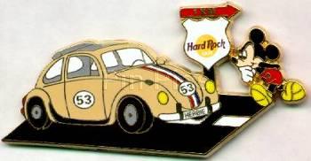 Bootleg - Mickey with Herbie the Love Bug (Hard Rock Cafe)