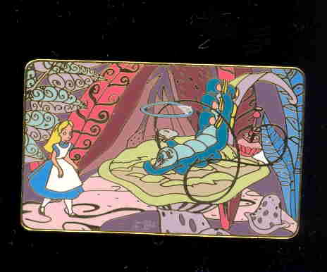 Disney Auctions - Alice and Caterpillar (Rectangle)