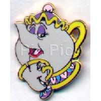 Euro Disney - Beauty & the Beast Pin Set (Mrs. Potts and Chip)