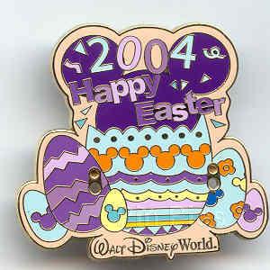 WDW - Build a Pin Base - Happy Easter 2004