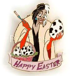 Disney Auctions - Happy Easter (Cruella De Vil)